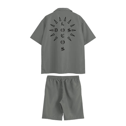 セットアップ　シャツ gray image