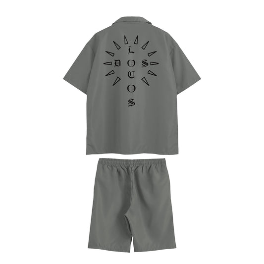 セットアップ　シャツ gray image