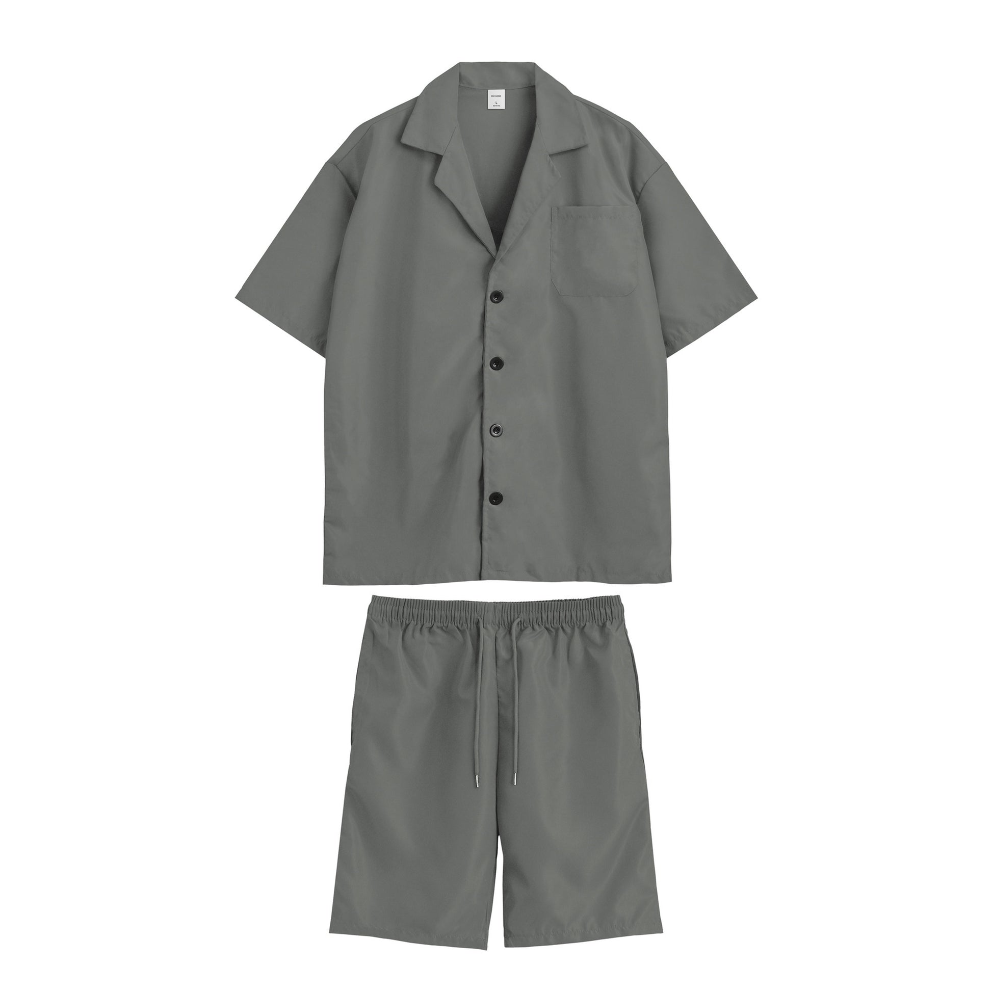 セットアップ　シャツ gray image