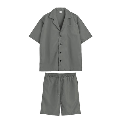セットアップ　シャツ gray image