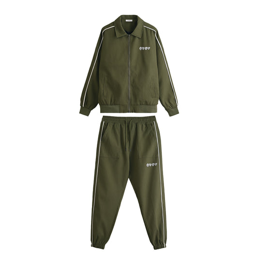 ニコちゃん　ジャージ khaki image