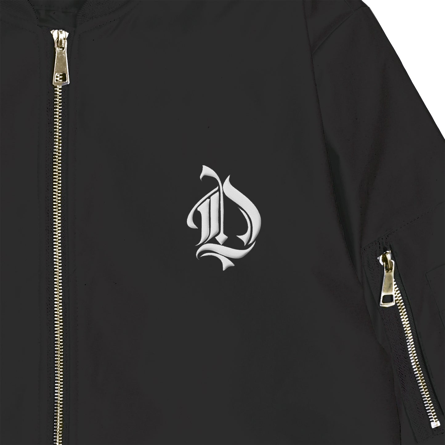 クロス　MA-1 black image