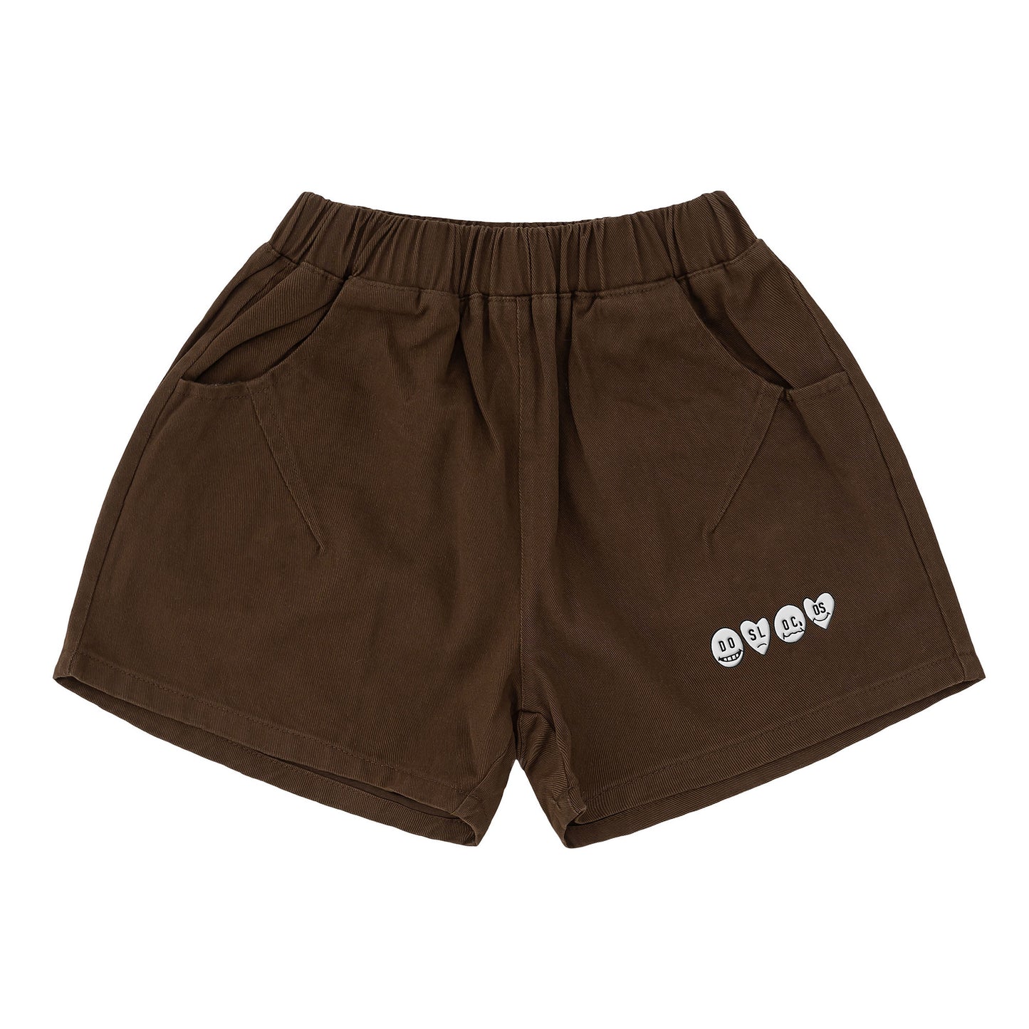 kids　チノショート brown image