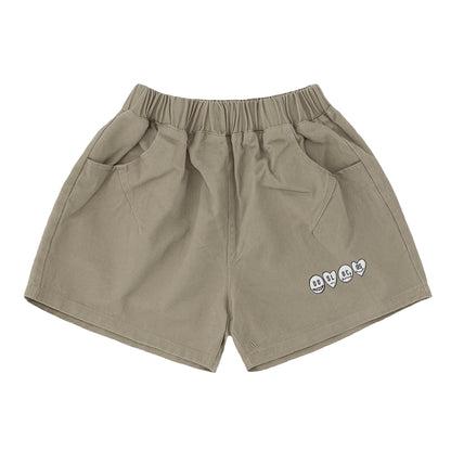 kids　チノショート gray image