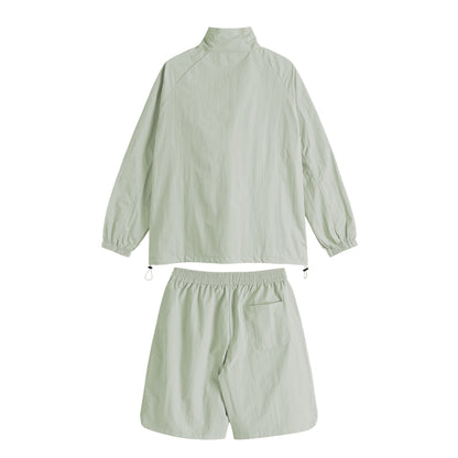 ロゴ　ナイロンセットアップ light-moss-green image