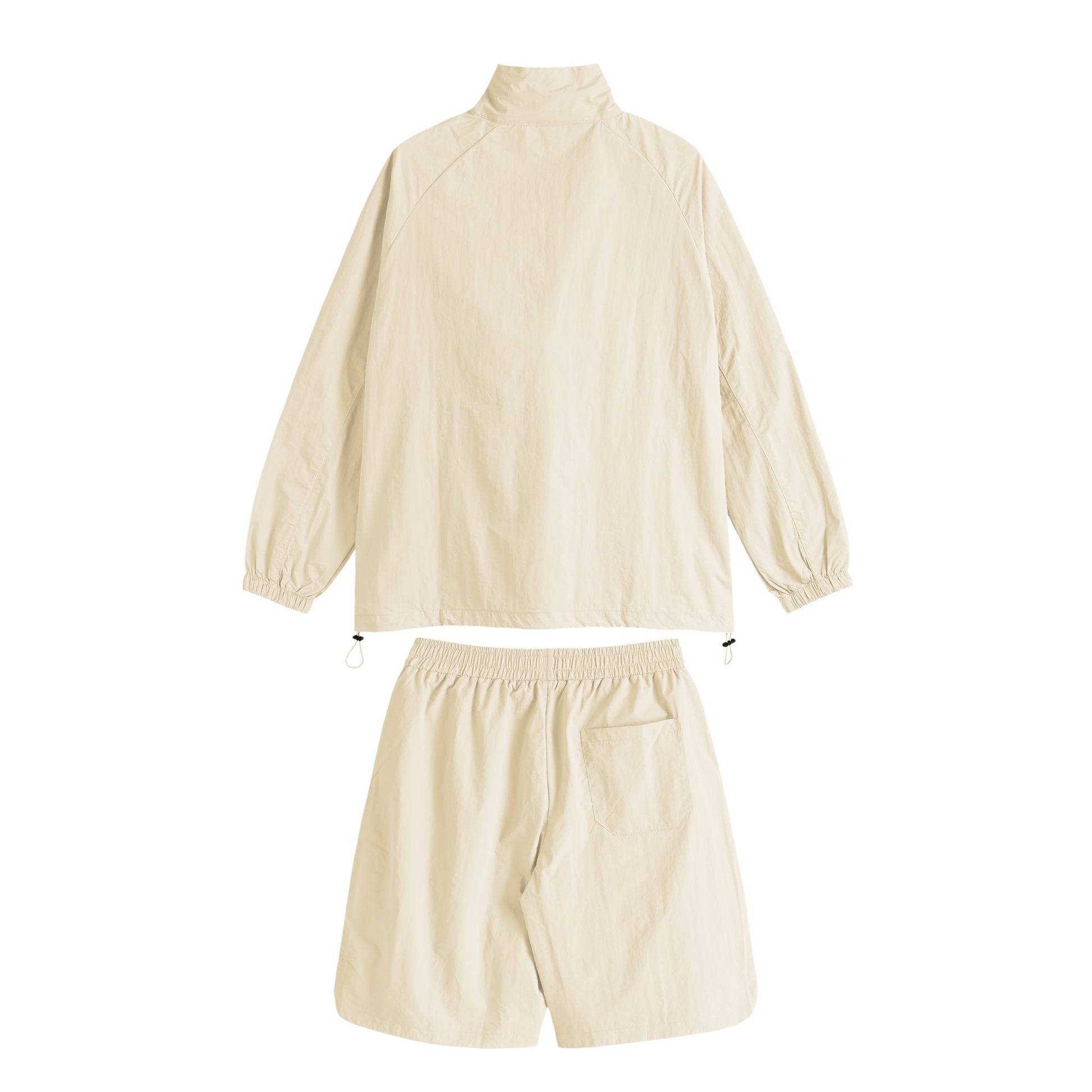 ロゴ　ナイロンセットアップ off-white image