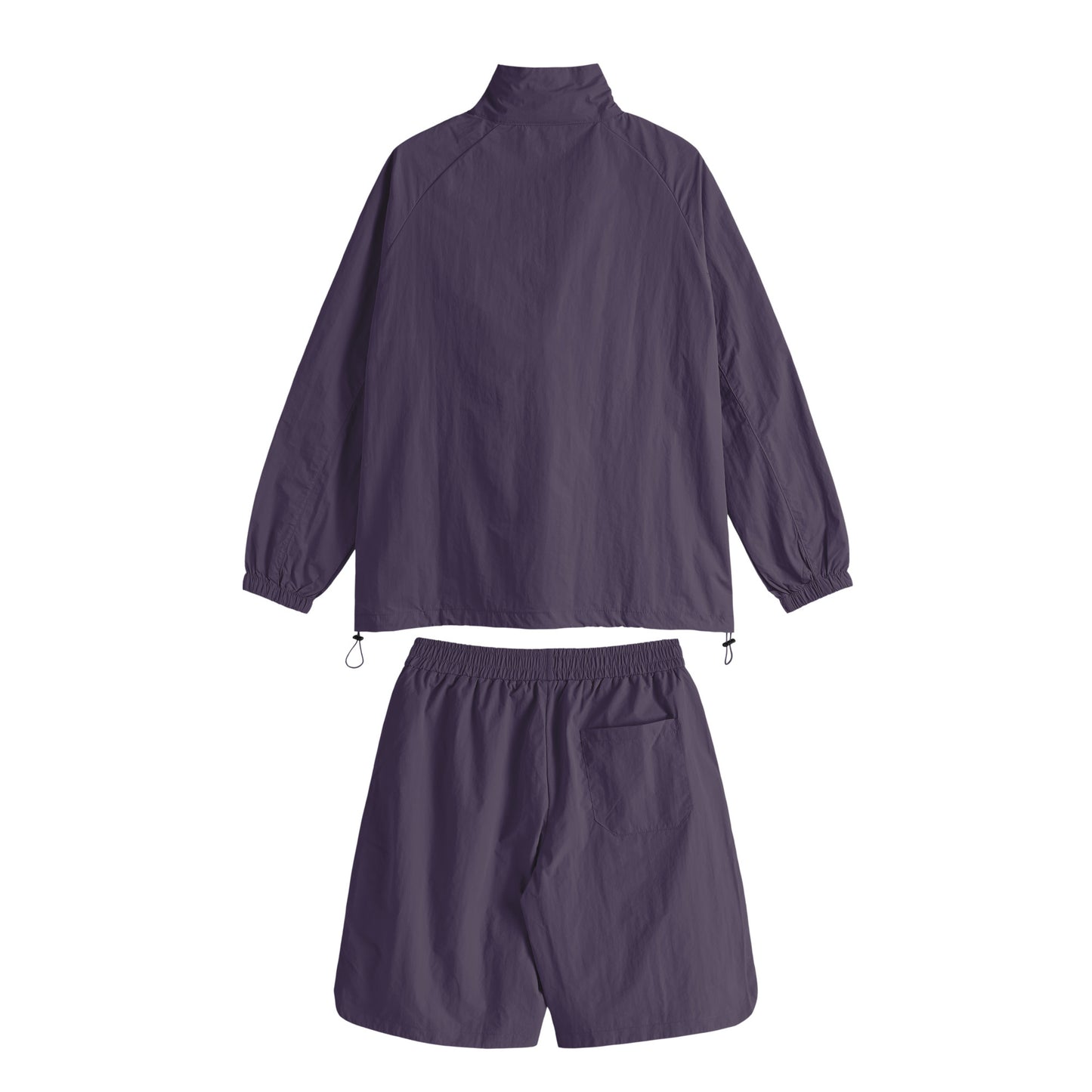 ロゴ　ナイロンセットアップ purple image