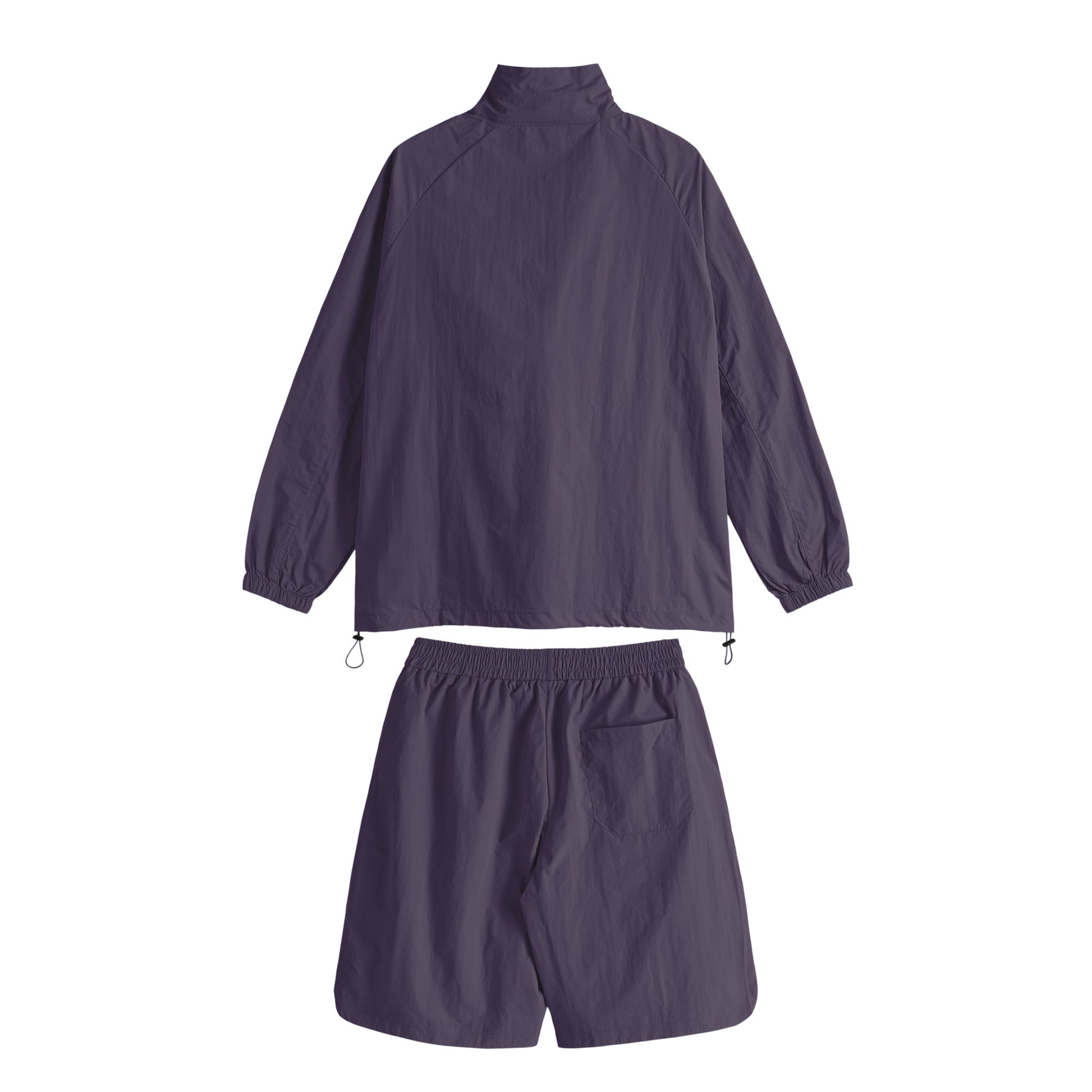 ロゴ　ナイロンセットアップ purple image