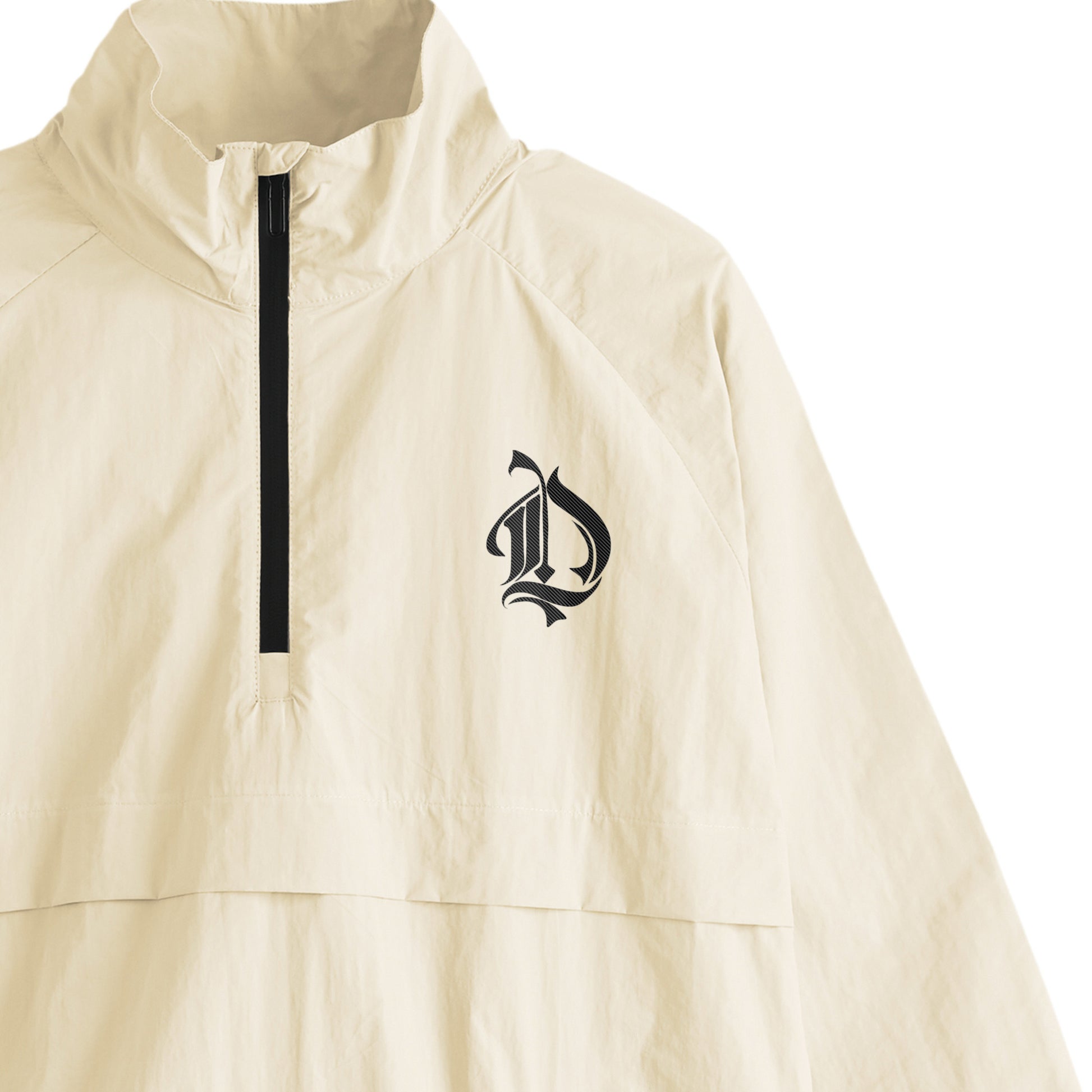 フレブル　ハーフジップナイロン off-white image