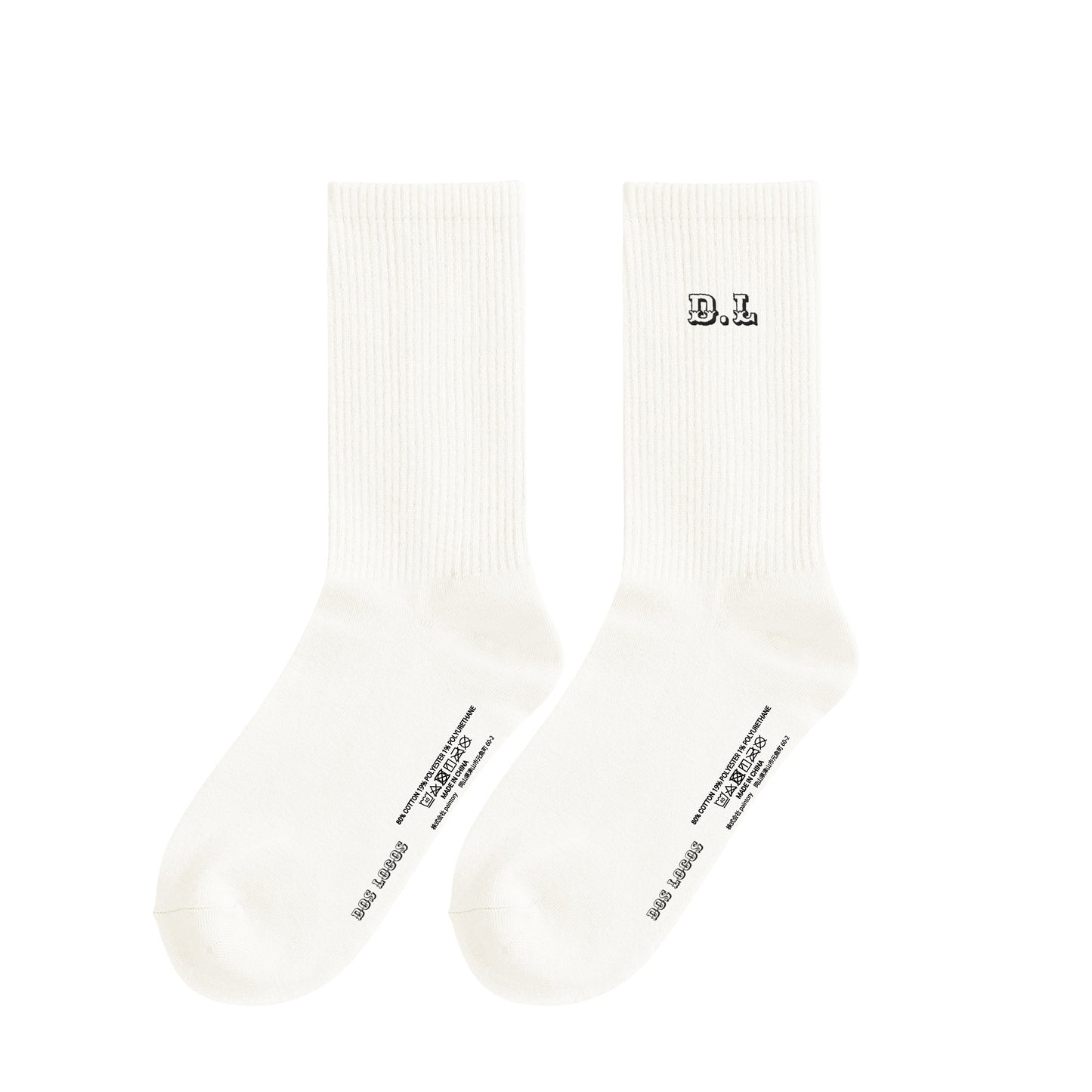 ソックス white image