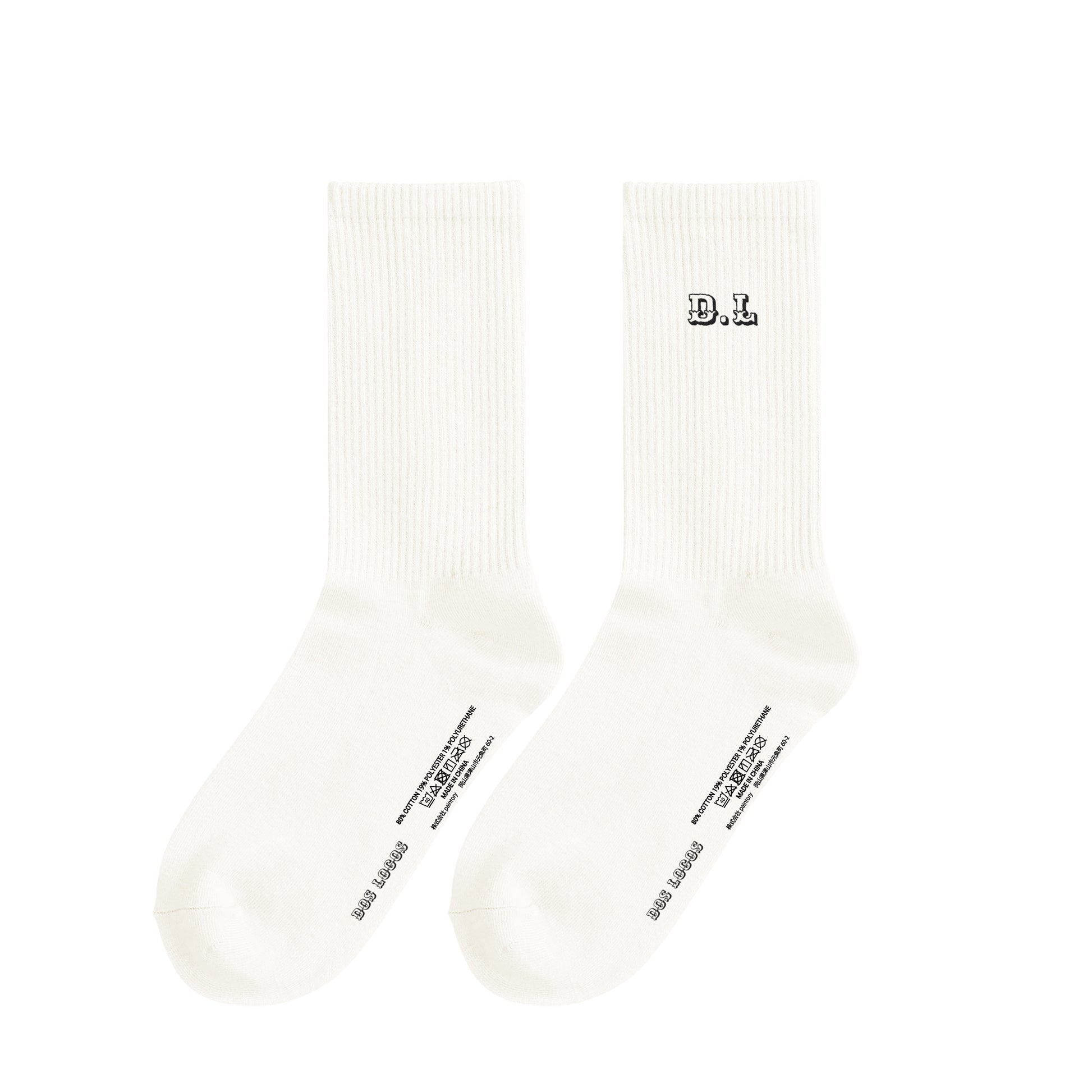 ソックス white image