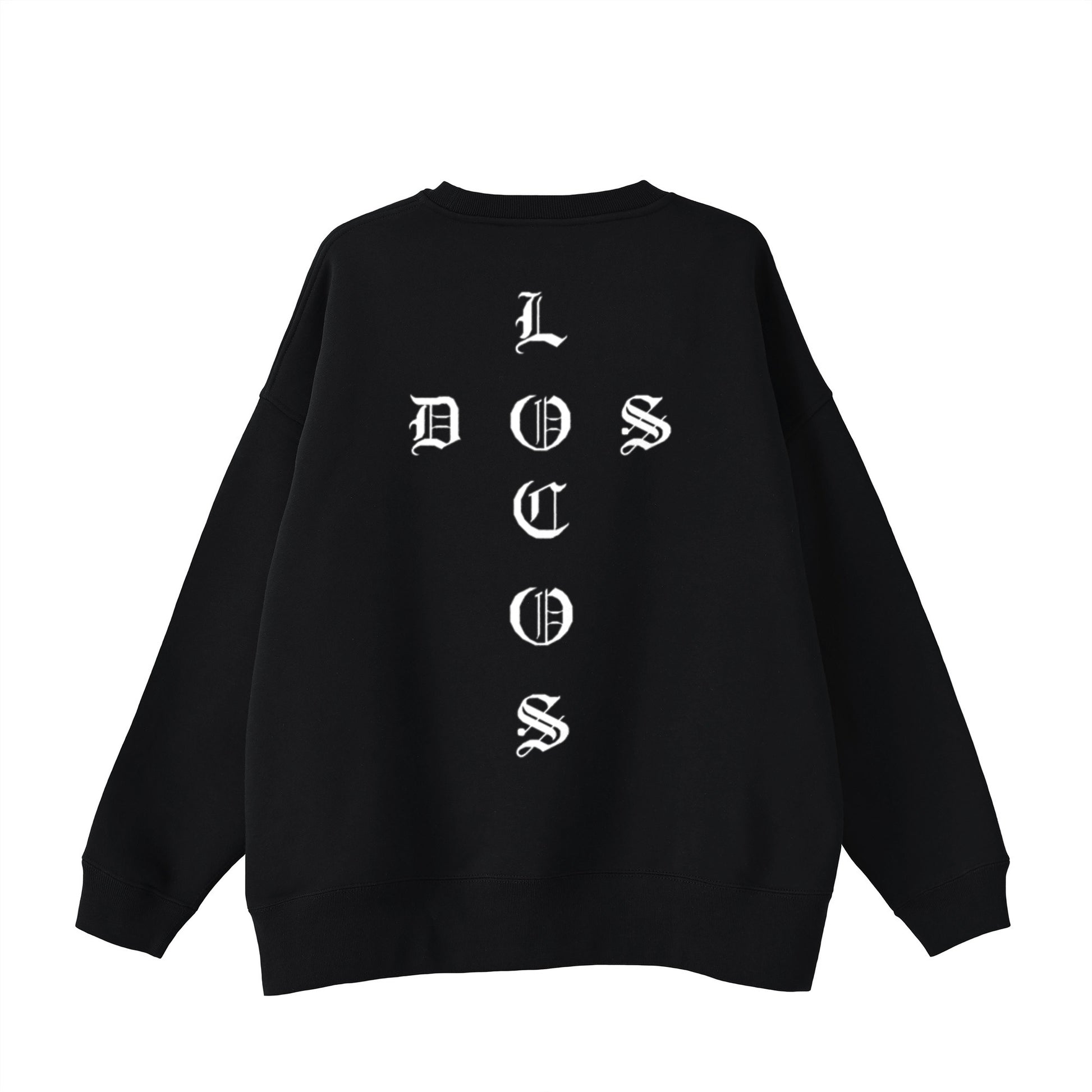 ビックシルエットスウェット　バックロゴ black image