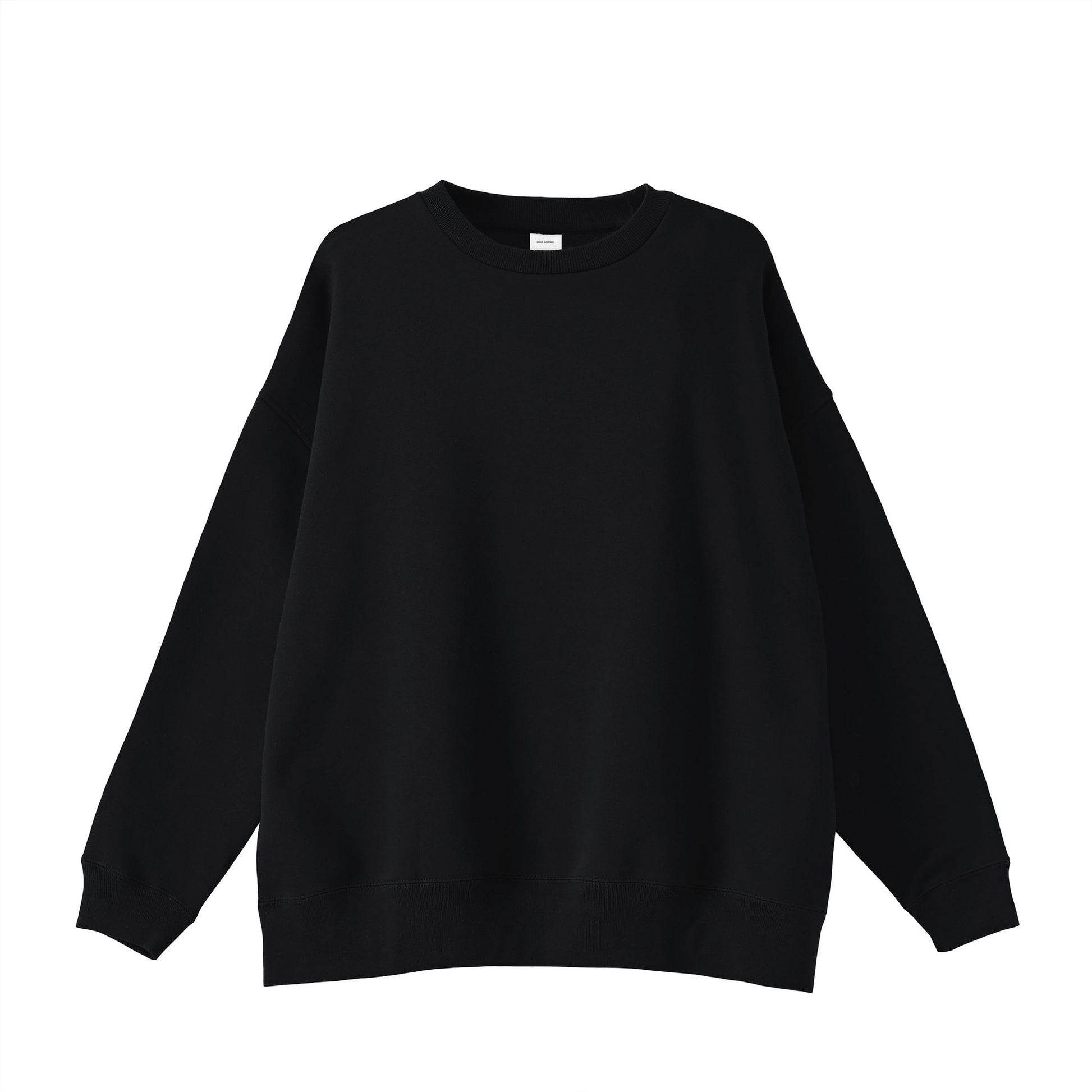 ビックシルエットスウェット　バックロゴ black image