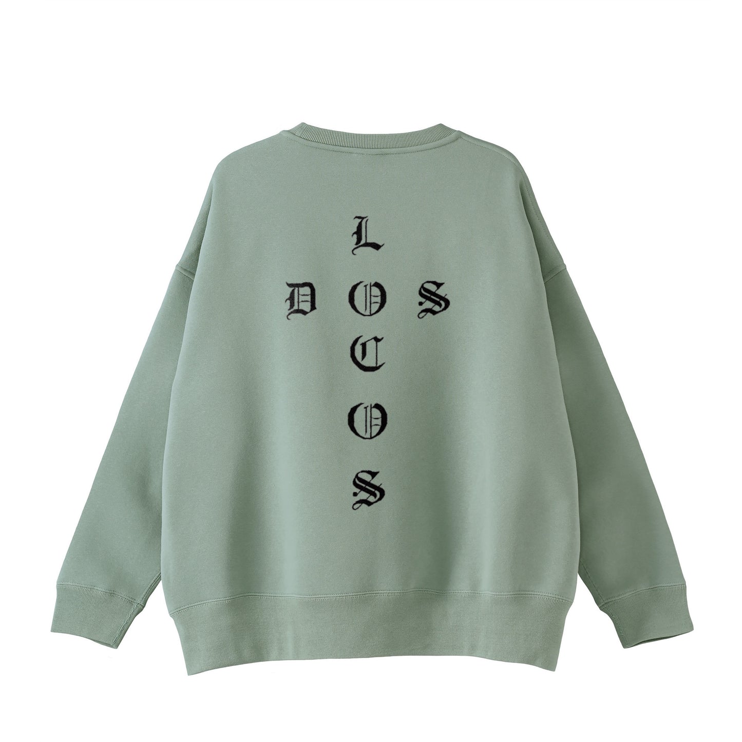 ビックシルエットスウェット　バックロゴ green image