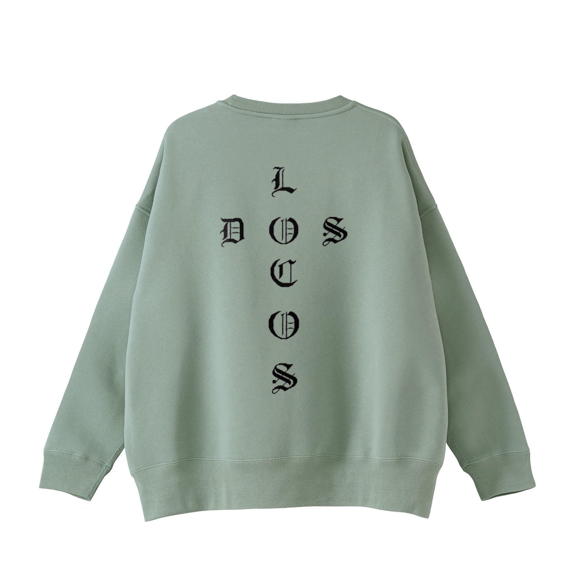 ビックシルエットスウェット　バックロゴ green image