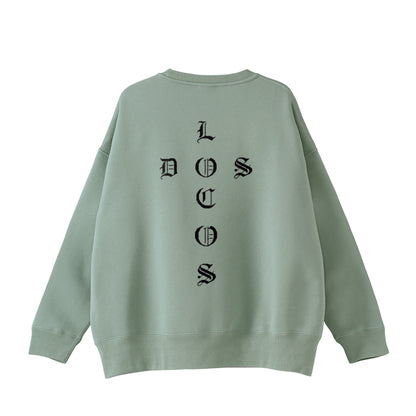 ビックシルエットスウェット　バックロゴ green image
