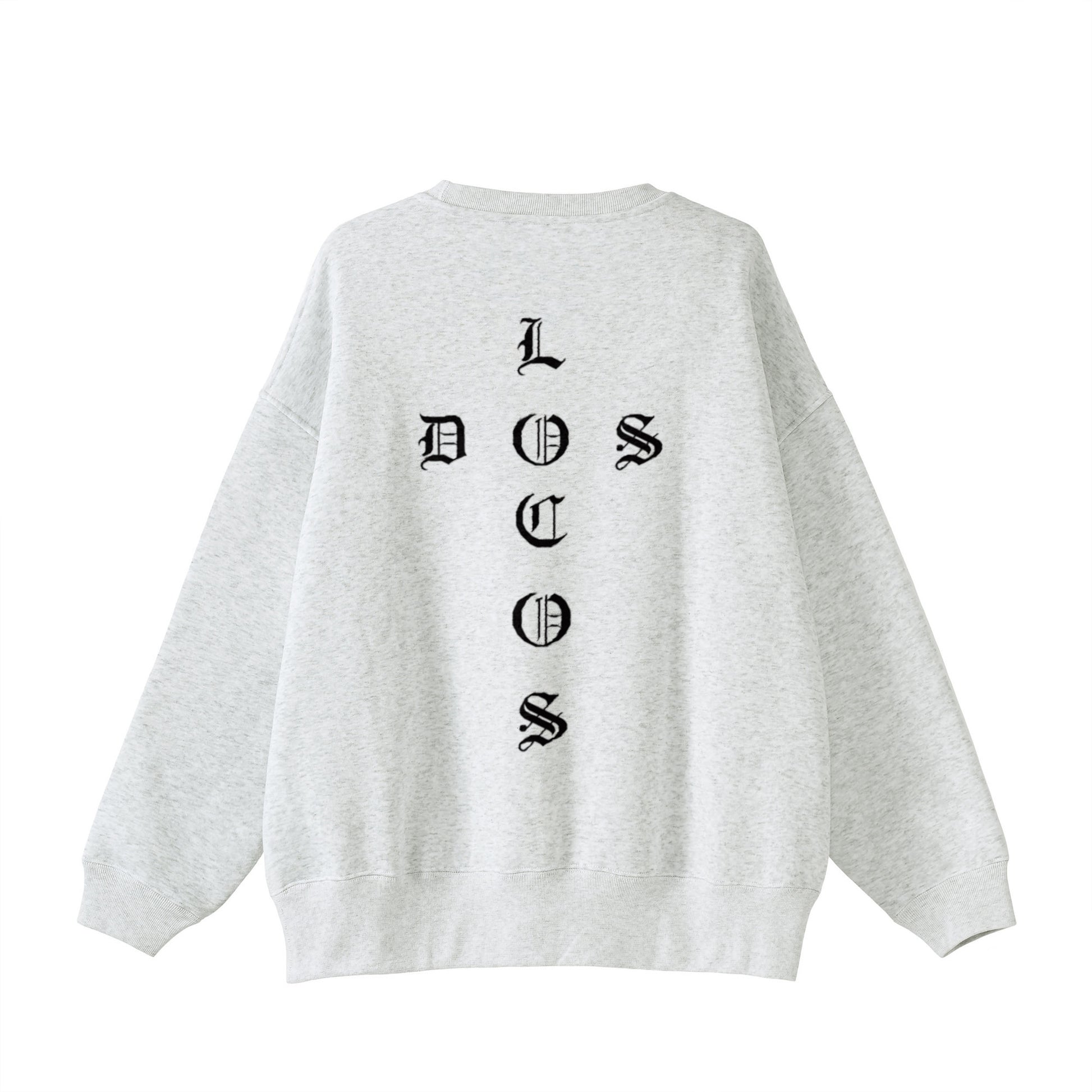 ビックシルエットスウェット　バックロゴ gray image