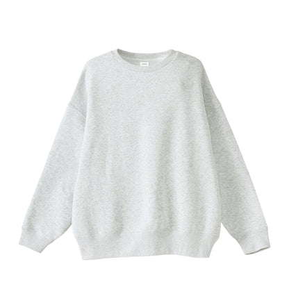 ビックシルエットスウェット　バックロゴ gray image