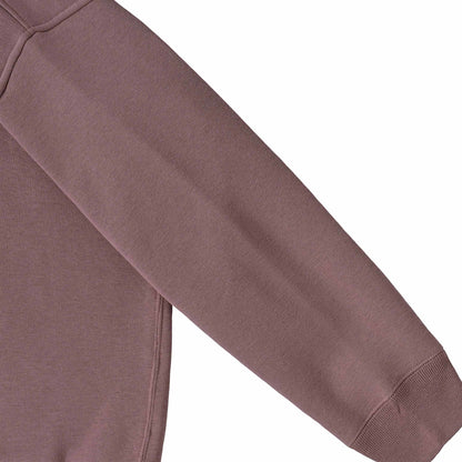 ビックシルエットスウェット　バックロゴ plum image