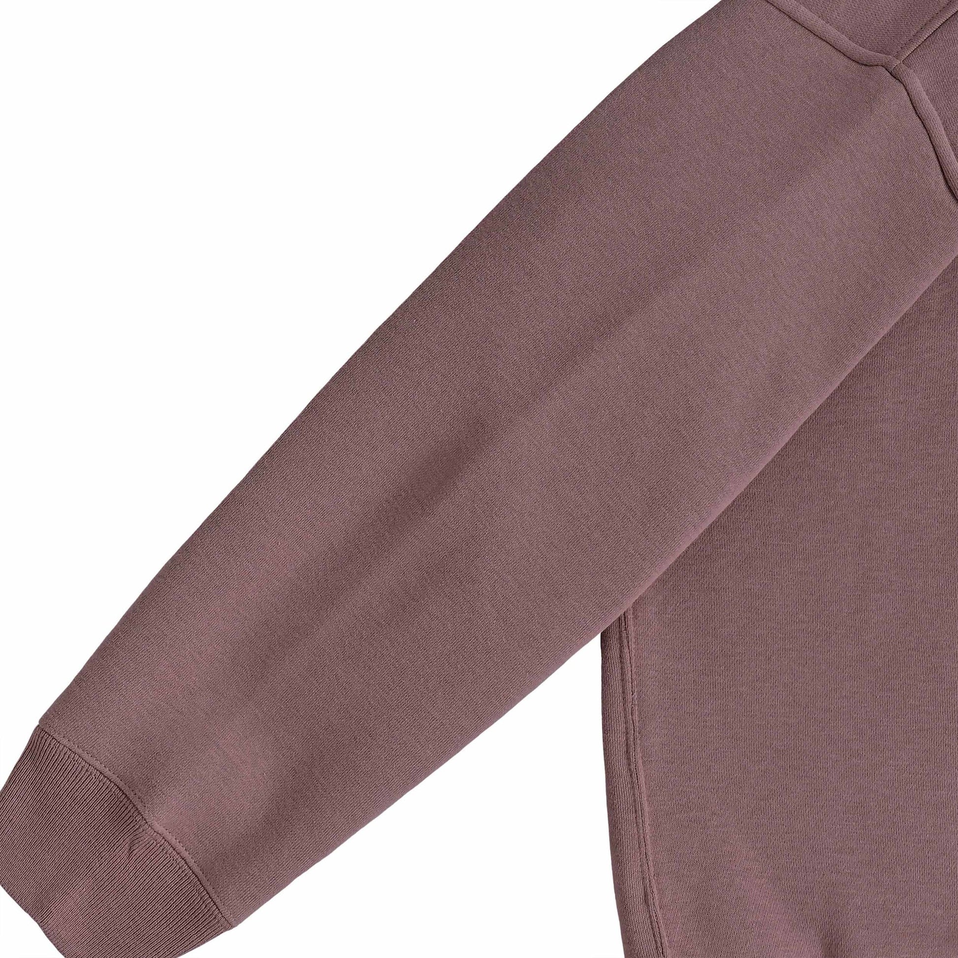 ビックシルエットスウェット　バックロゴ plum image