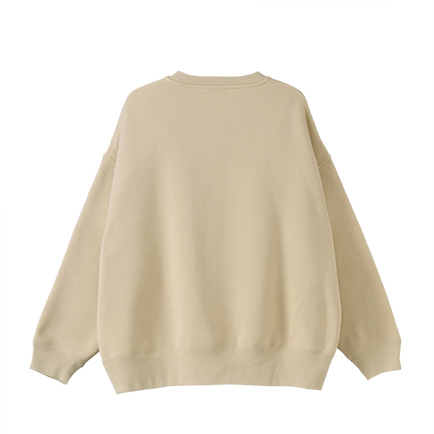 裏起毛ビックシルエットスウェット beige image