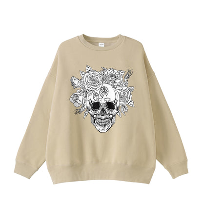 裏起毛ビックシルエットスウェット beige image