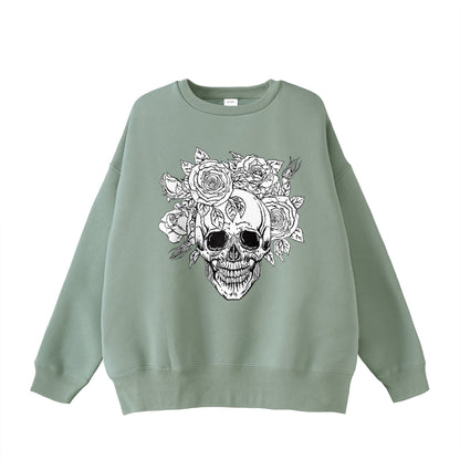 裏起毛ビックシルエットスウェット green image