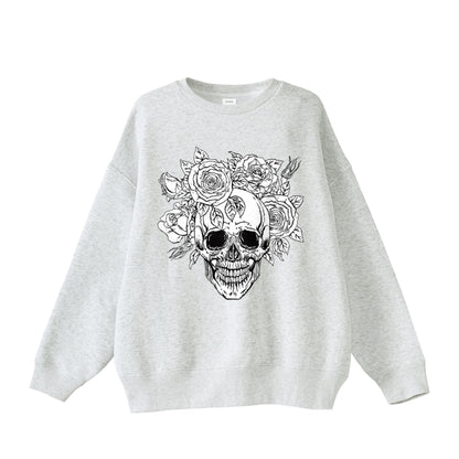 裏起毛ビックシルエットスウェット gray image