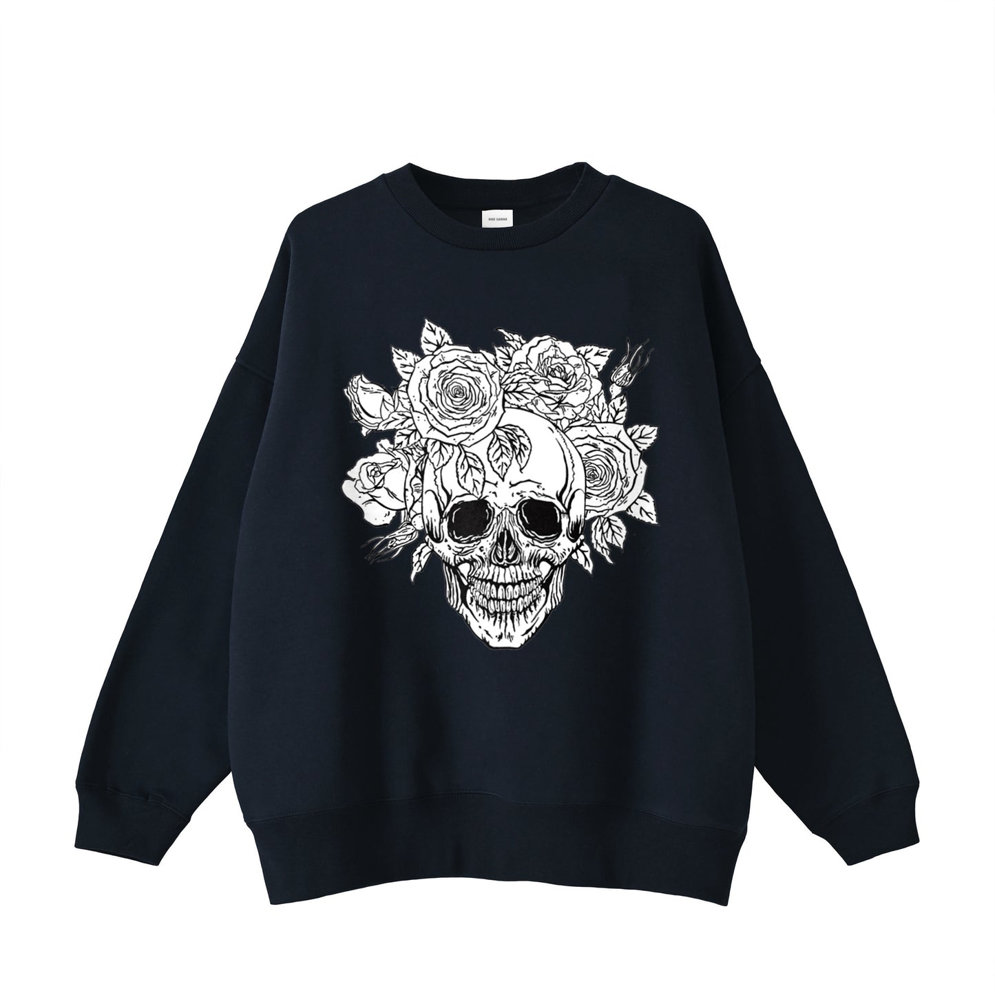 裏起毛ビックシルエットスウェット navy image