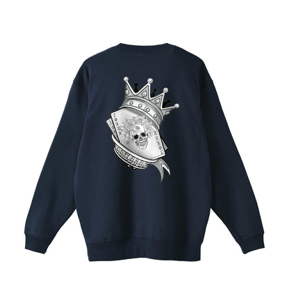 裏パイルスウェット　クラウン navy image