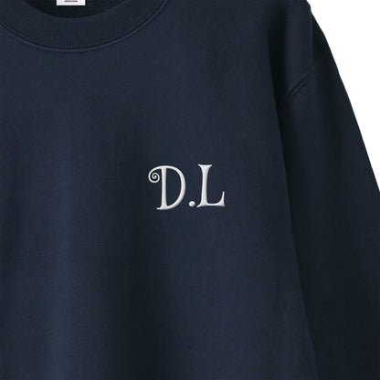 裏パイルスウェット　スカル navy image