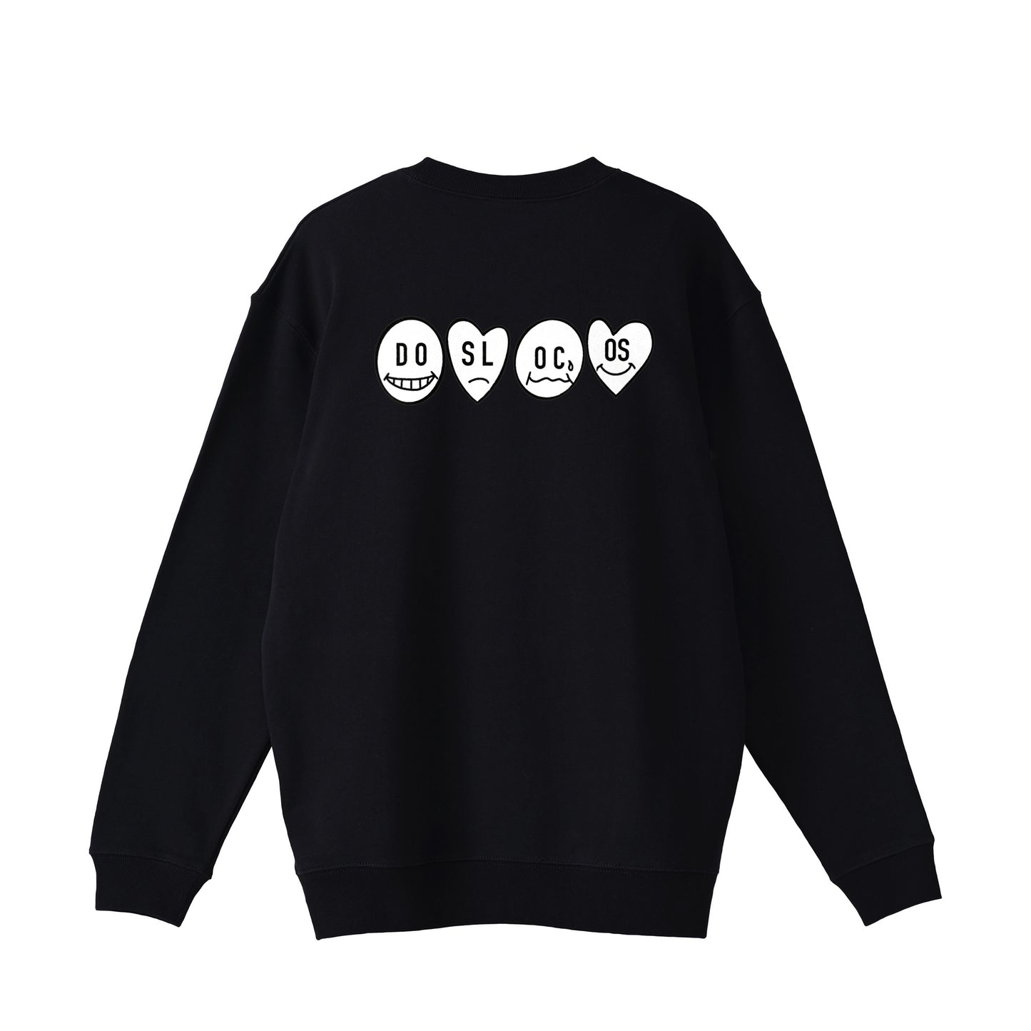 裏パイルスウェット　ニコちゃん black image