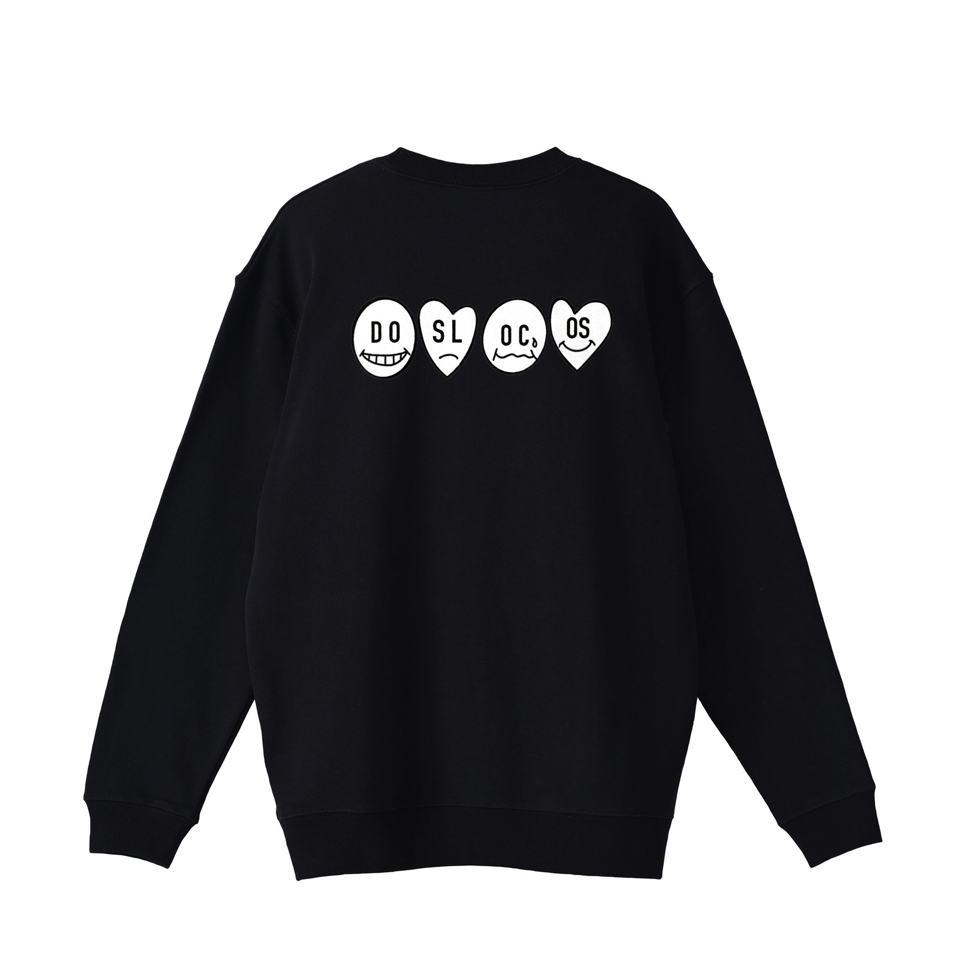 裏パイルスウェット　ニコちゃん black image