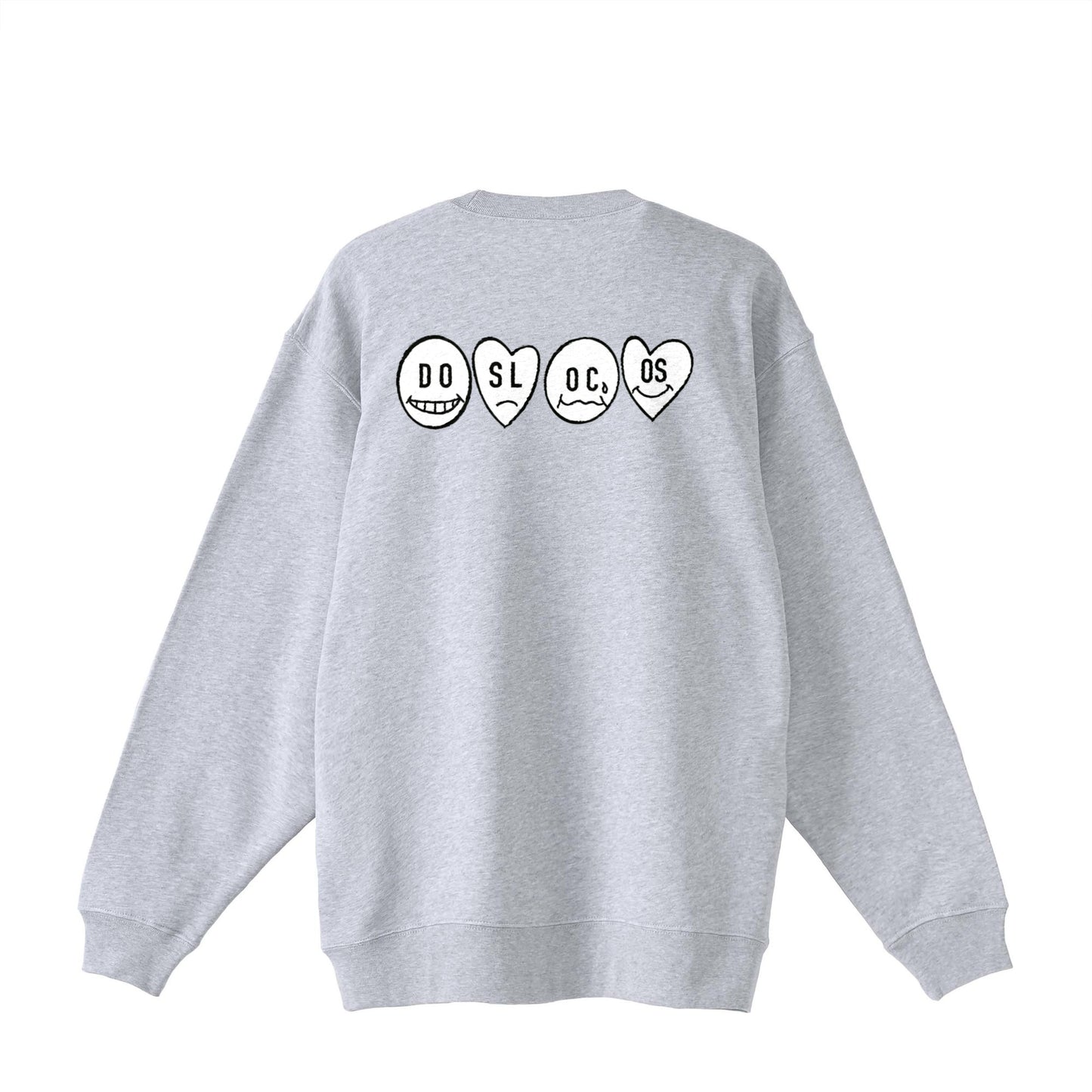 裏パイルスウェット　ニコちゃん gray image