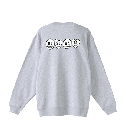 裏パイルスウェット　ニコちゃん gray image