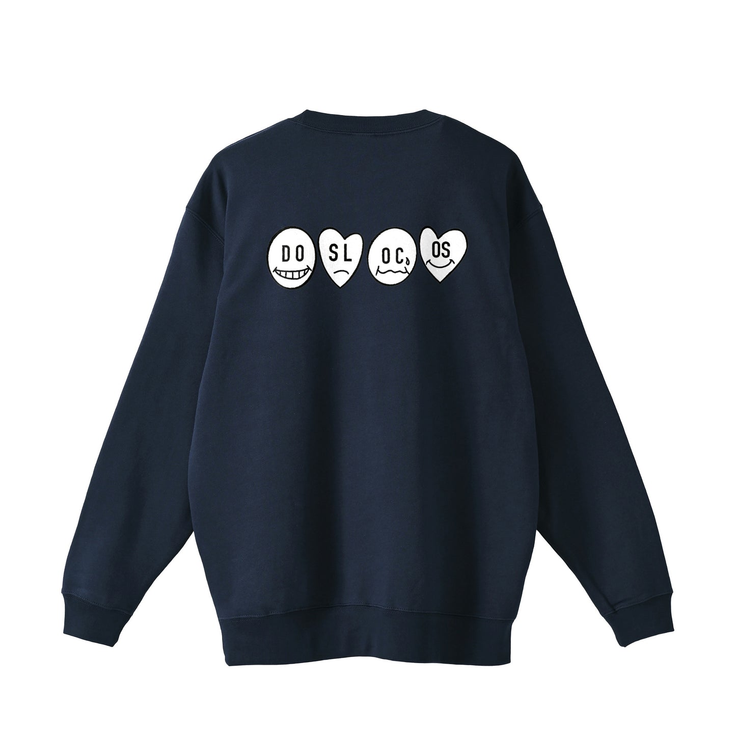 裏パイルスウェット　ニコちゃん navy image