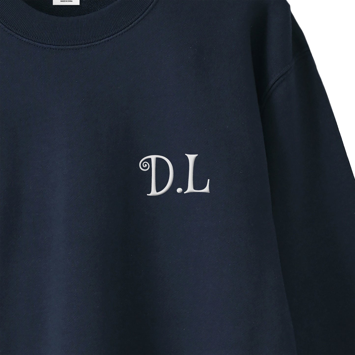裏パイルスウェット　ニコちゃん navy image
