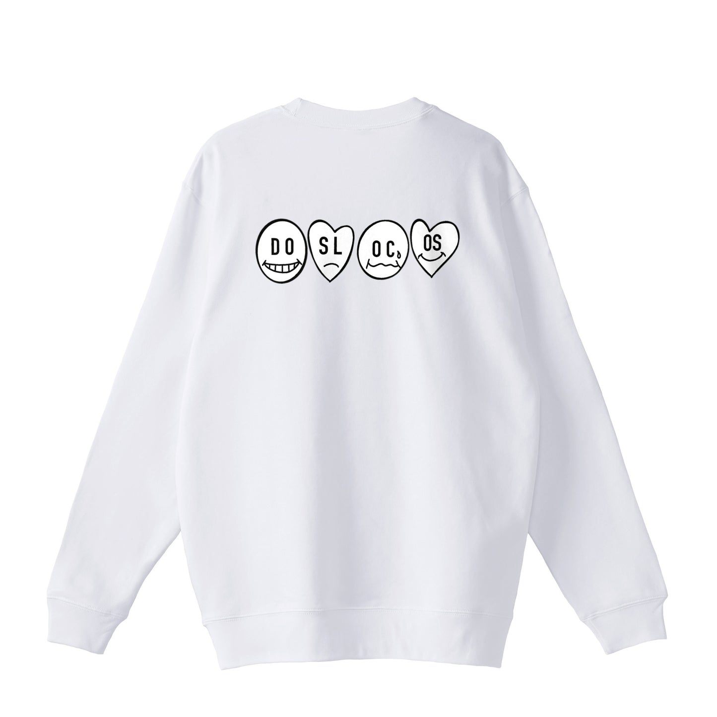 裏パイルスウェット　ニコちゃん white image
