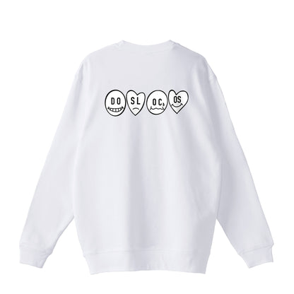 裏パイルスウェット　ニコちゃん white image