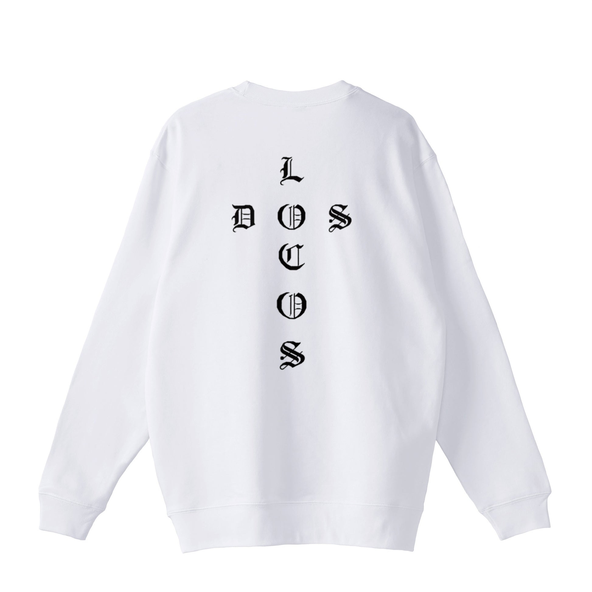 裏パイルスウェット　クロス white image