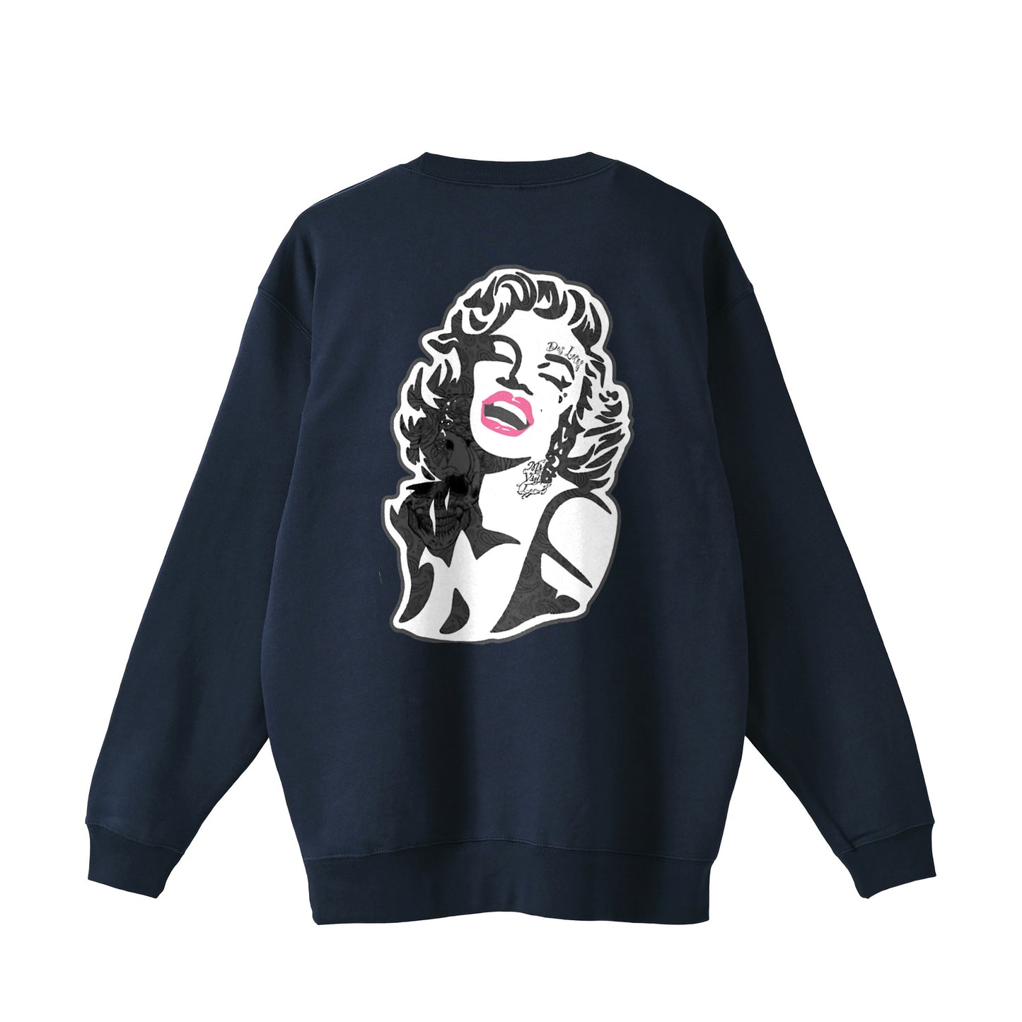 裏パイルスウェット　モンロー navy image