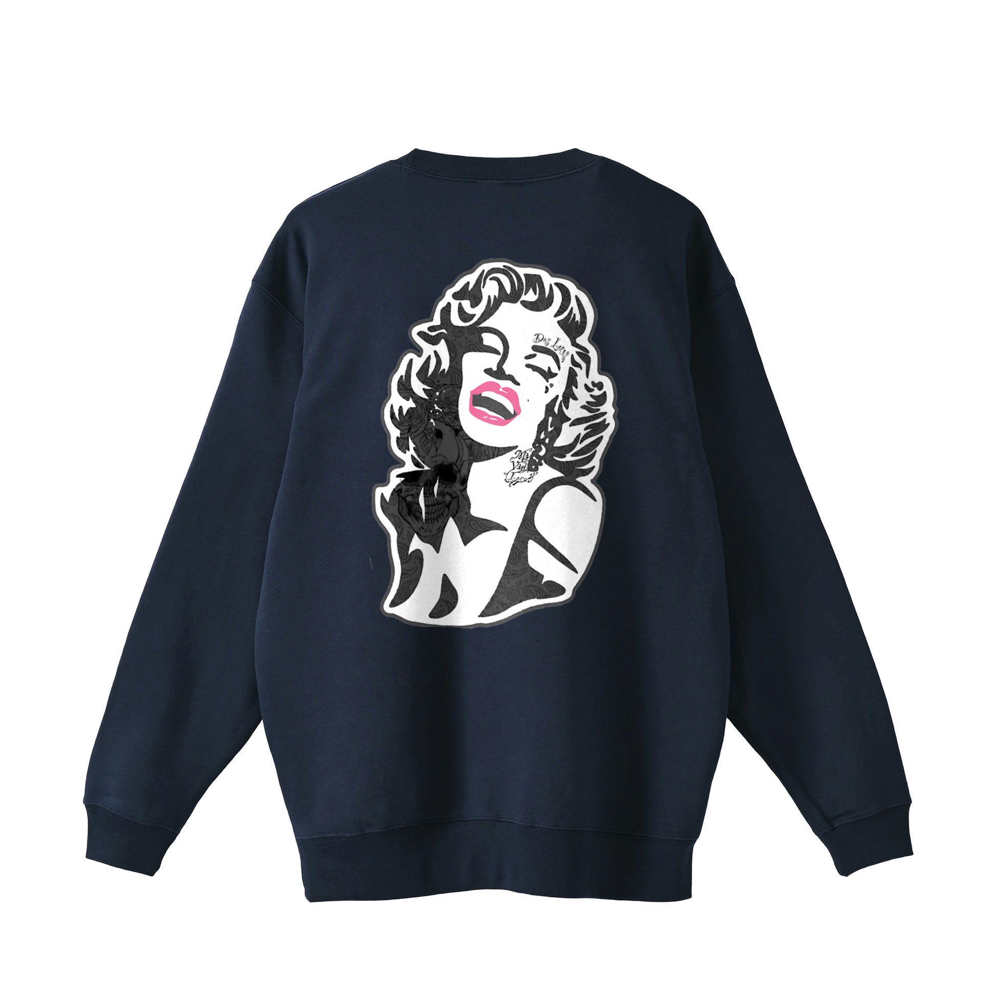 裏パイルスウェット　モンロー navy image