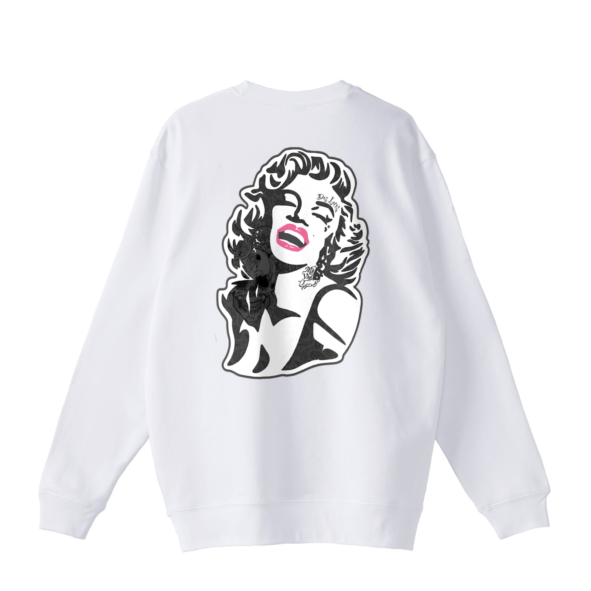 裏パイルスウェット　モンロー white image