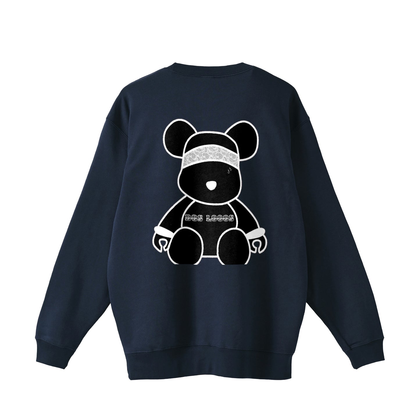 裏パイルスウェット　ベアー navy image