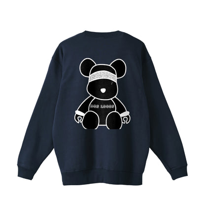 裏パイルスウェット　ベアー navy image
