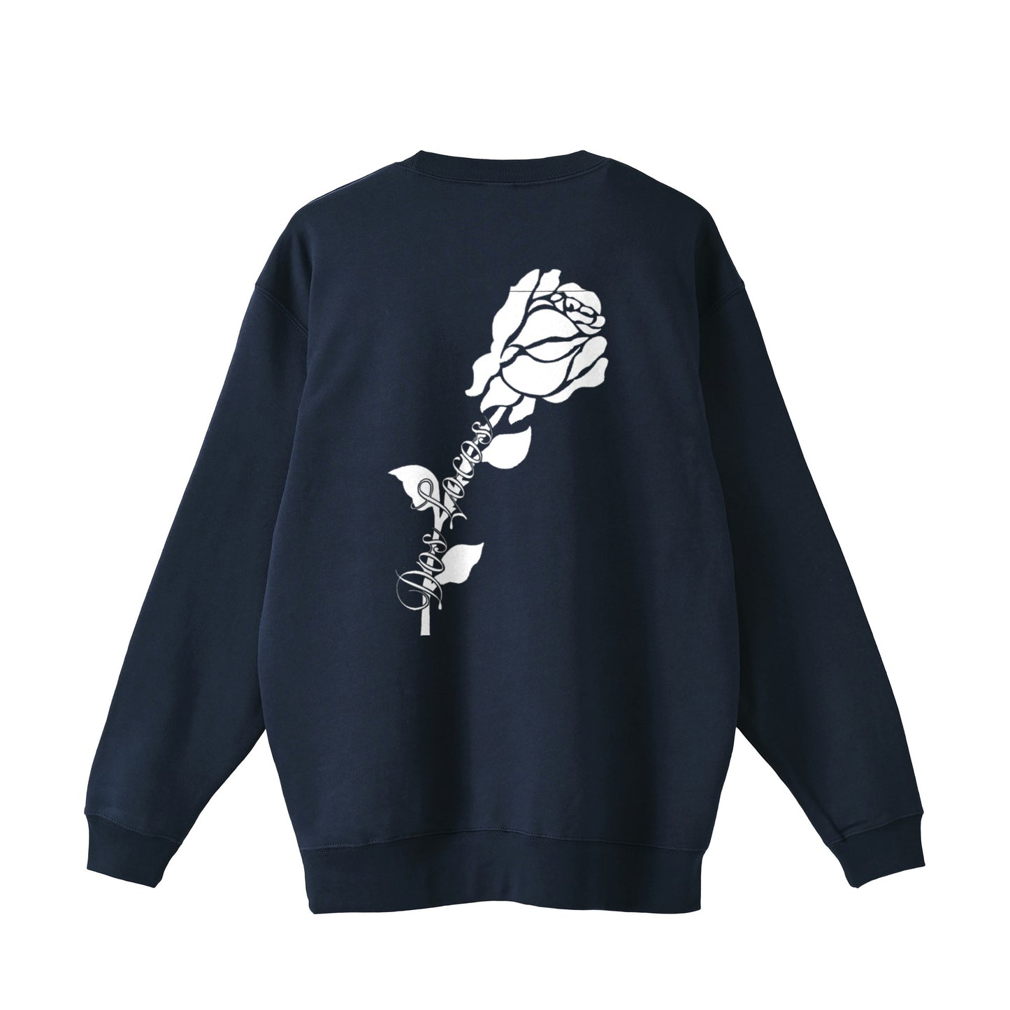 裏パイルスウェット　ローズ navy image