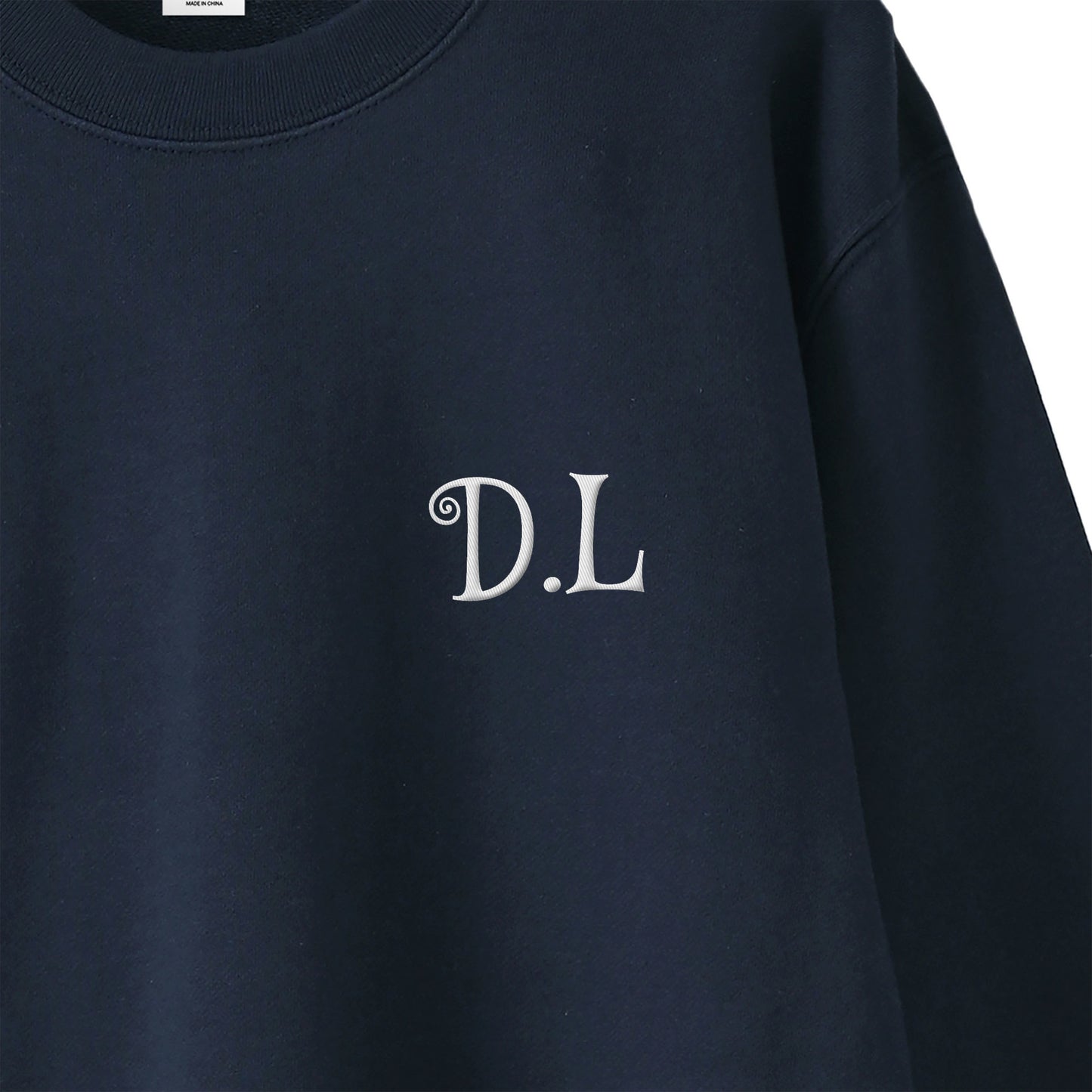 裏パイルスウェット　ローズ navy image