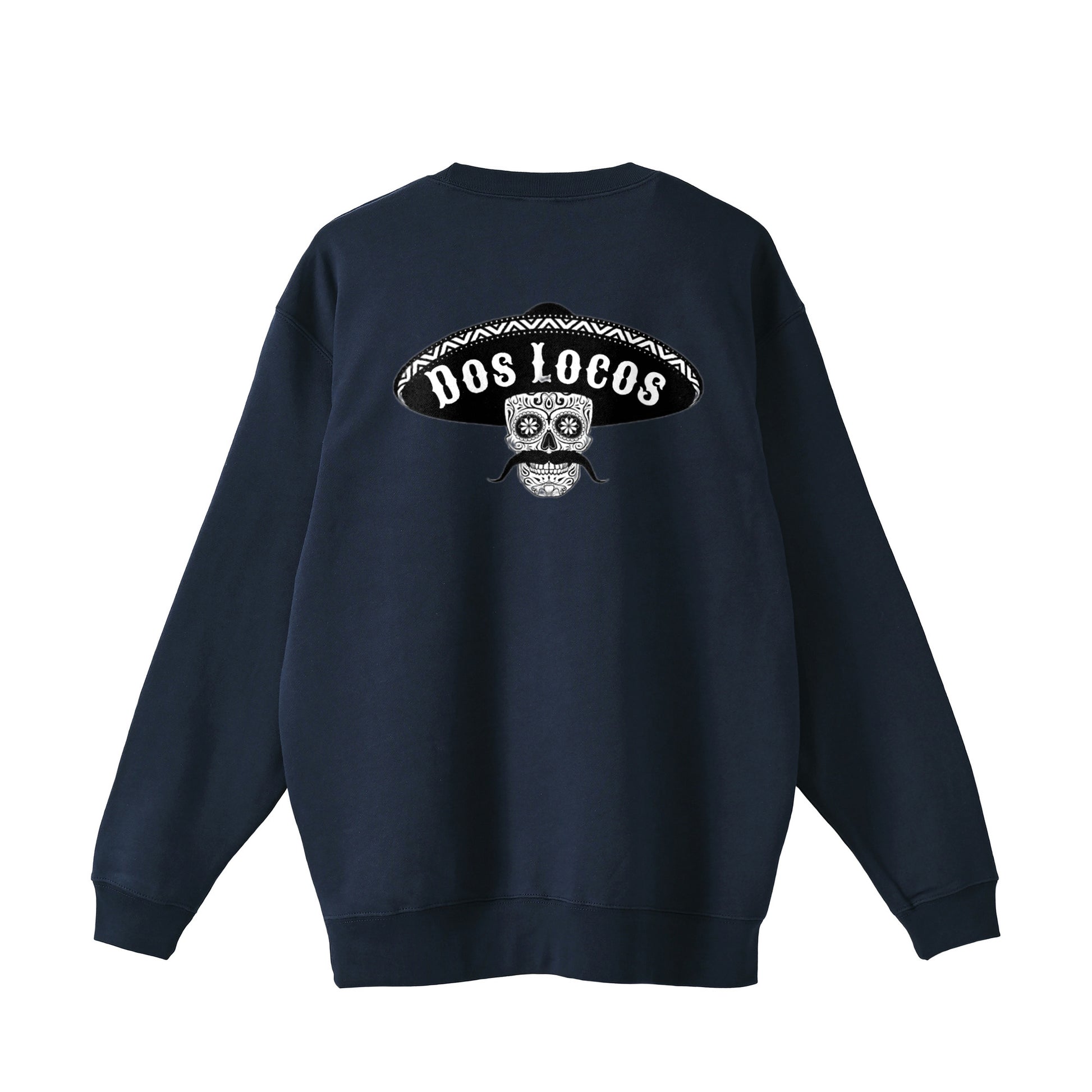 裏パイルスウェット　メキシカンスカル navy image