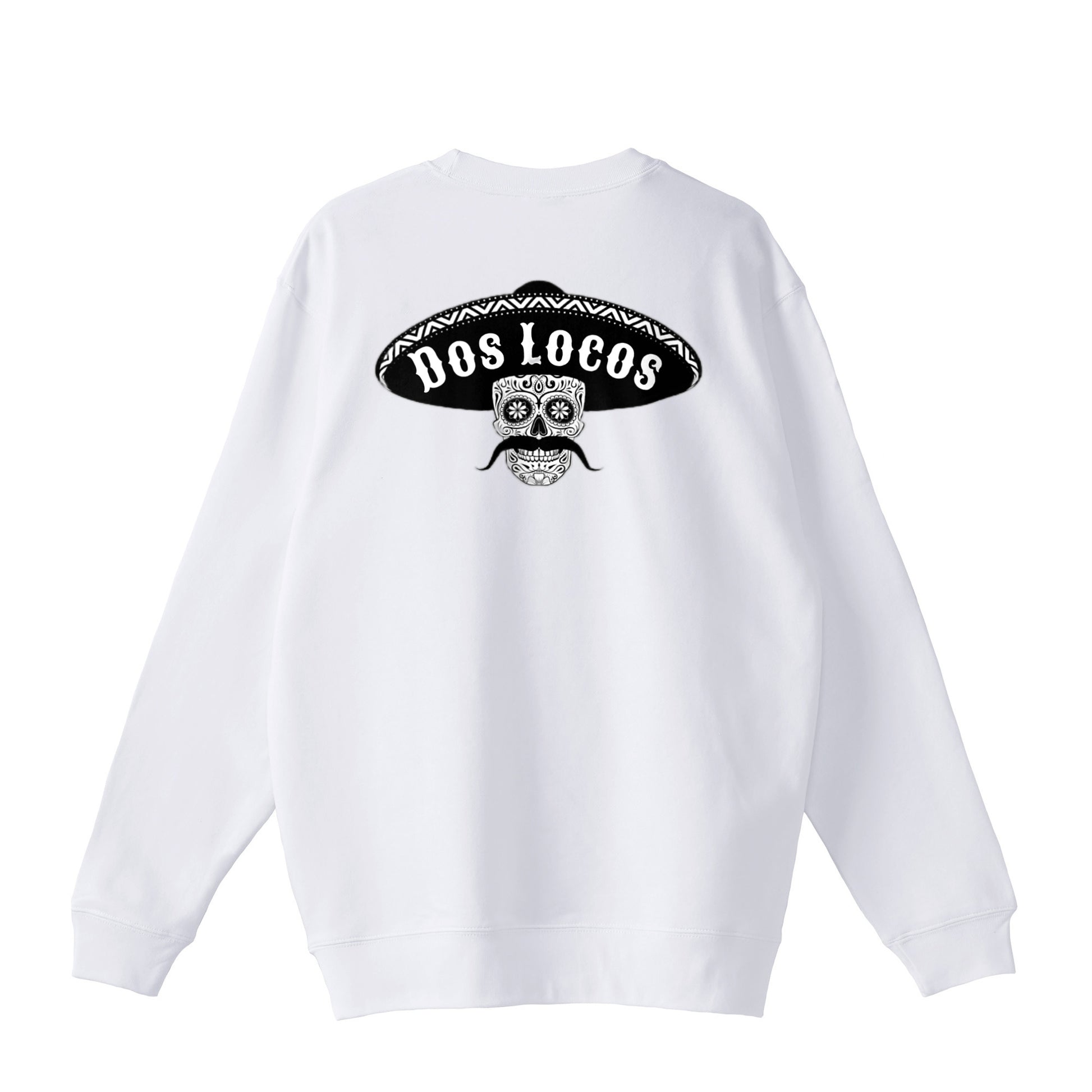 裏パイルスウェット　メキシカンスカル white image