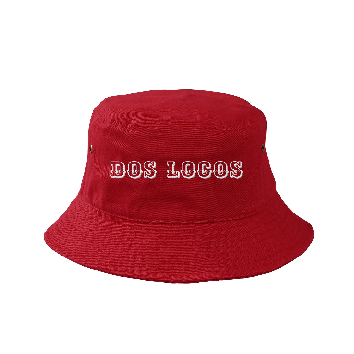 バケットハット　kids red image